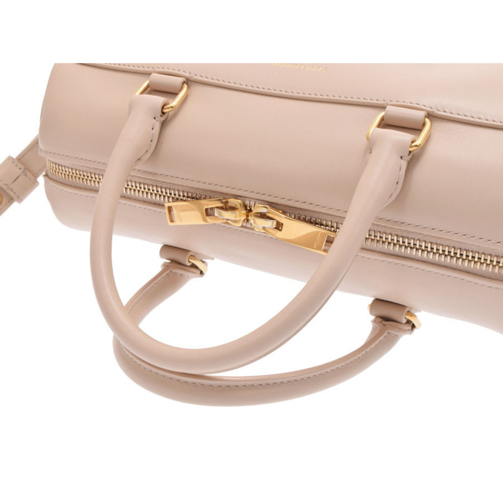 Saint Laurent Duffle Leather Beige Tan Handbag Strap - Picture 3 of 11